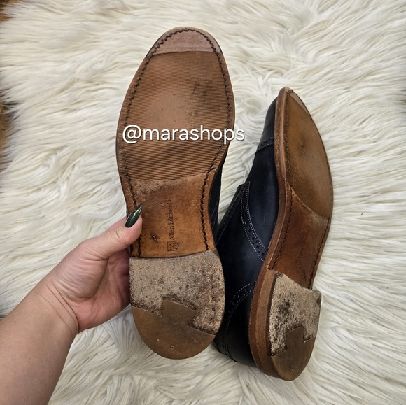 Allen Edmonds Bainbridge Cap Toe Derby Dress Shoes - Picture 6 of 7